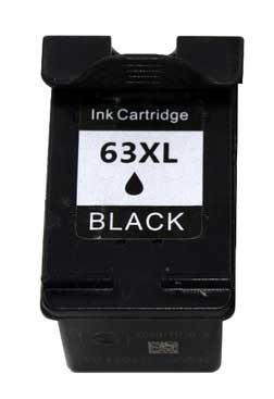 Remanufactured HP 63XL Black Ink Cartridge (F6U64AA) Remanufactured HP 63XL Black Ink Cartridge (F6U64AA)