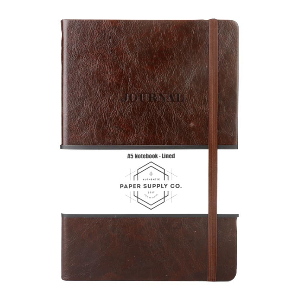 OSC Vintage Hardcover Journal A5 Brown OSC Vintage Hardcover Journal A5 Brown
